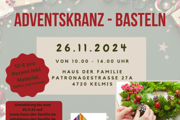 Adventskranz Basteln