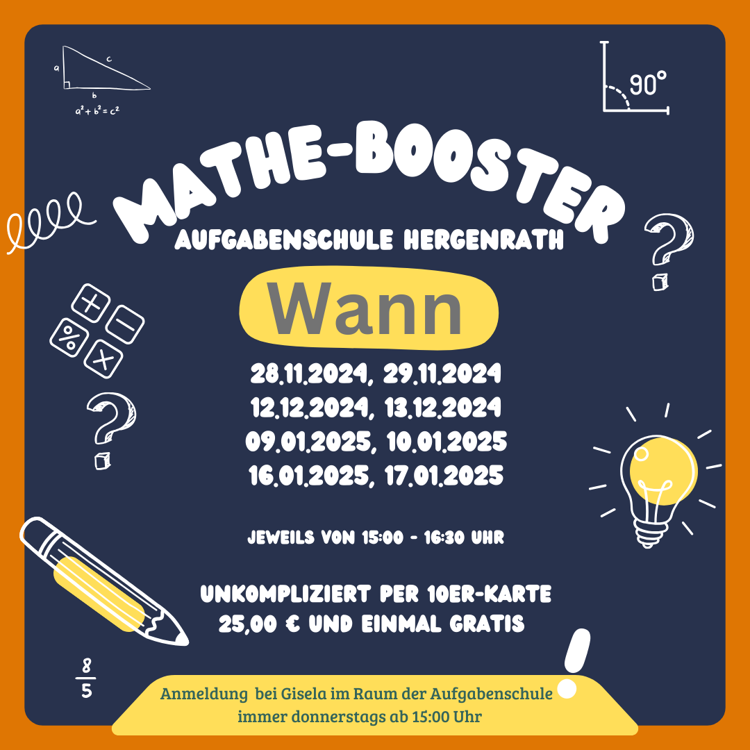 Mathe-Booster