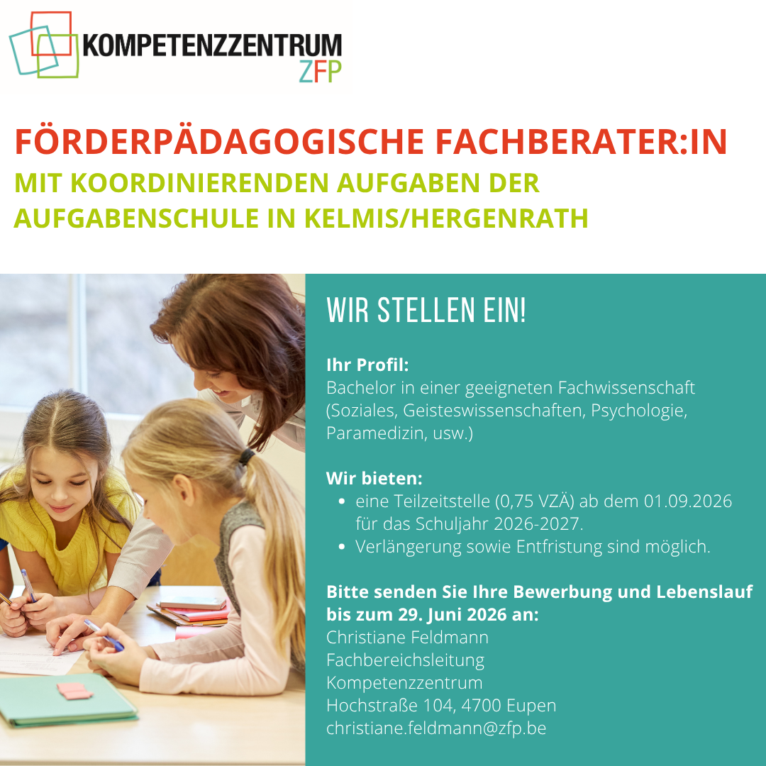 KoordinatorIn der Aufgabenschule (m/w/d) gesucht