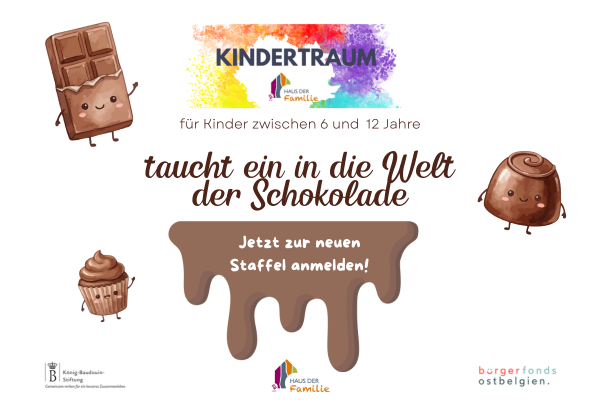 Kindertraum taucht ein in die Welt der Schokolade